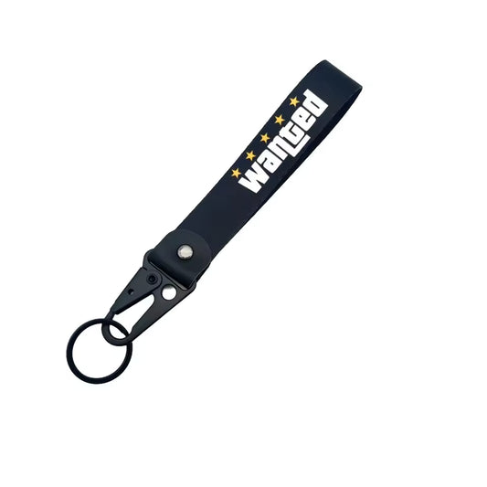 Five Stars Wanted Keychain
