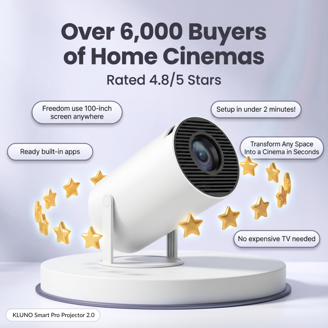 KLUNO™ Pro Projector 2.0